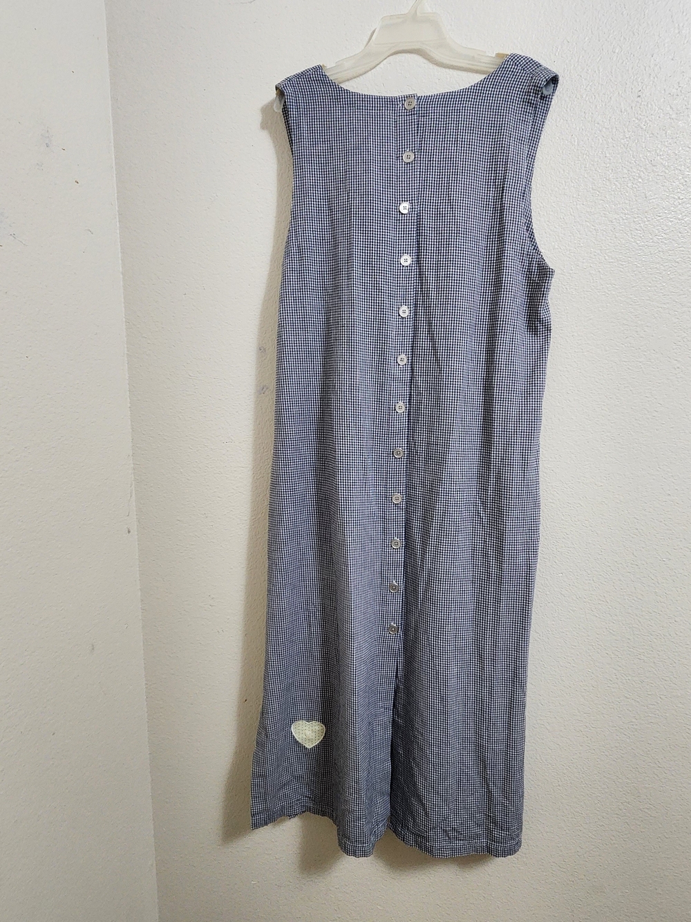 💐NEW Vtg 90s Christopher & Banks Maxi Dress XL 100% Cotton Teacher Cottagecore - Picture 7 of 16